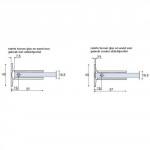 Douchedeur glas op maat